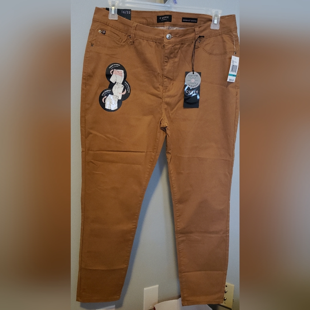 Curve Appeal Minimalist Stretch Jegging Biking Size 16 NWT